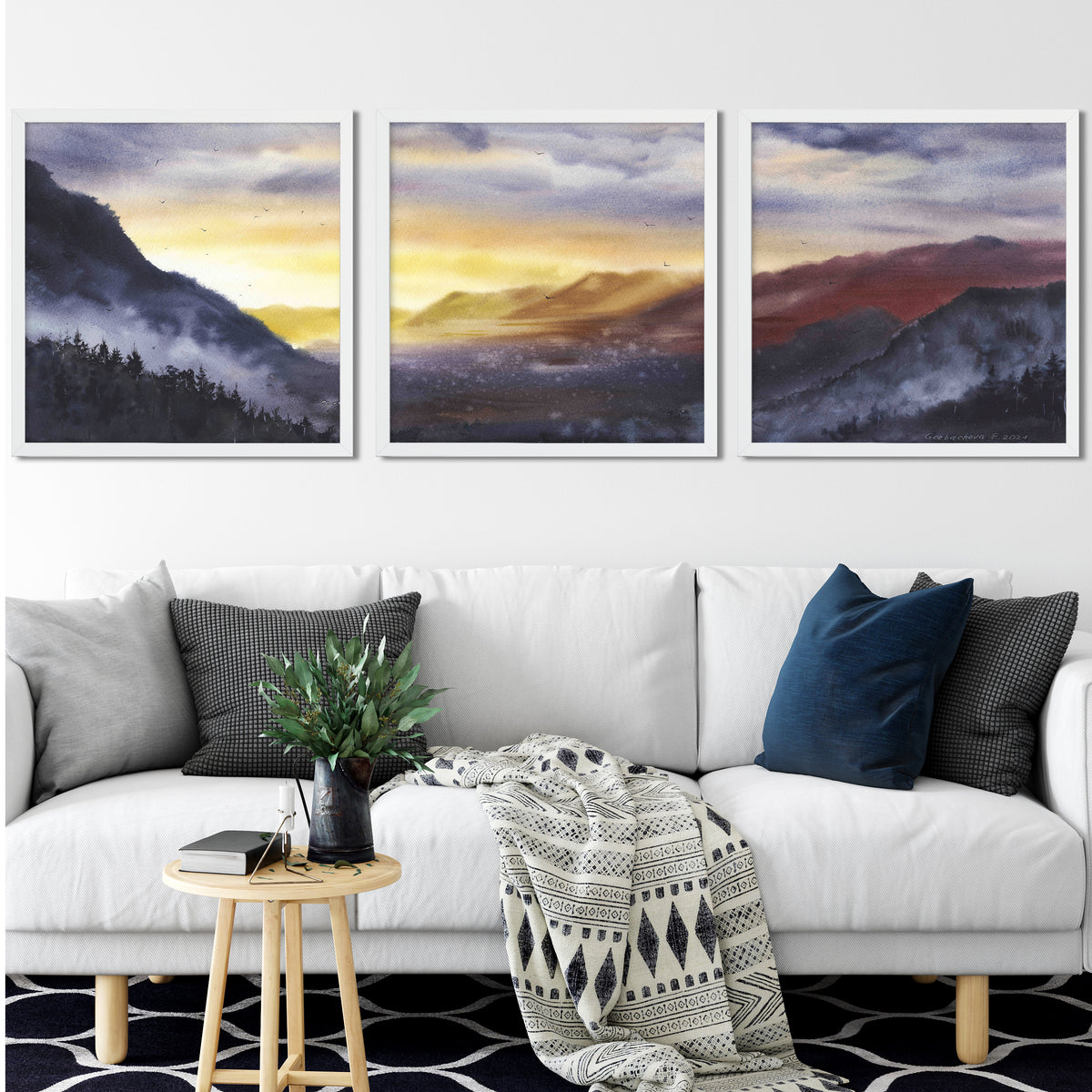 SKASNFAI National Park Canvas Wall Art Mountain Nature Landscape Painting Artwork Framed Home Decor for Living SKASNFAI National Park Canvas Wall Art Mountain Nature Landscape Painting Artwork Framed Home Decor for Living