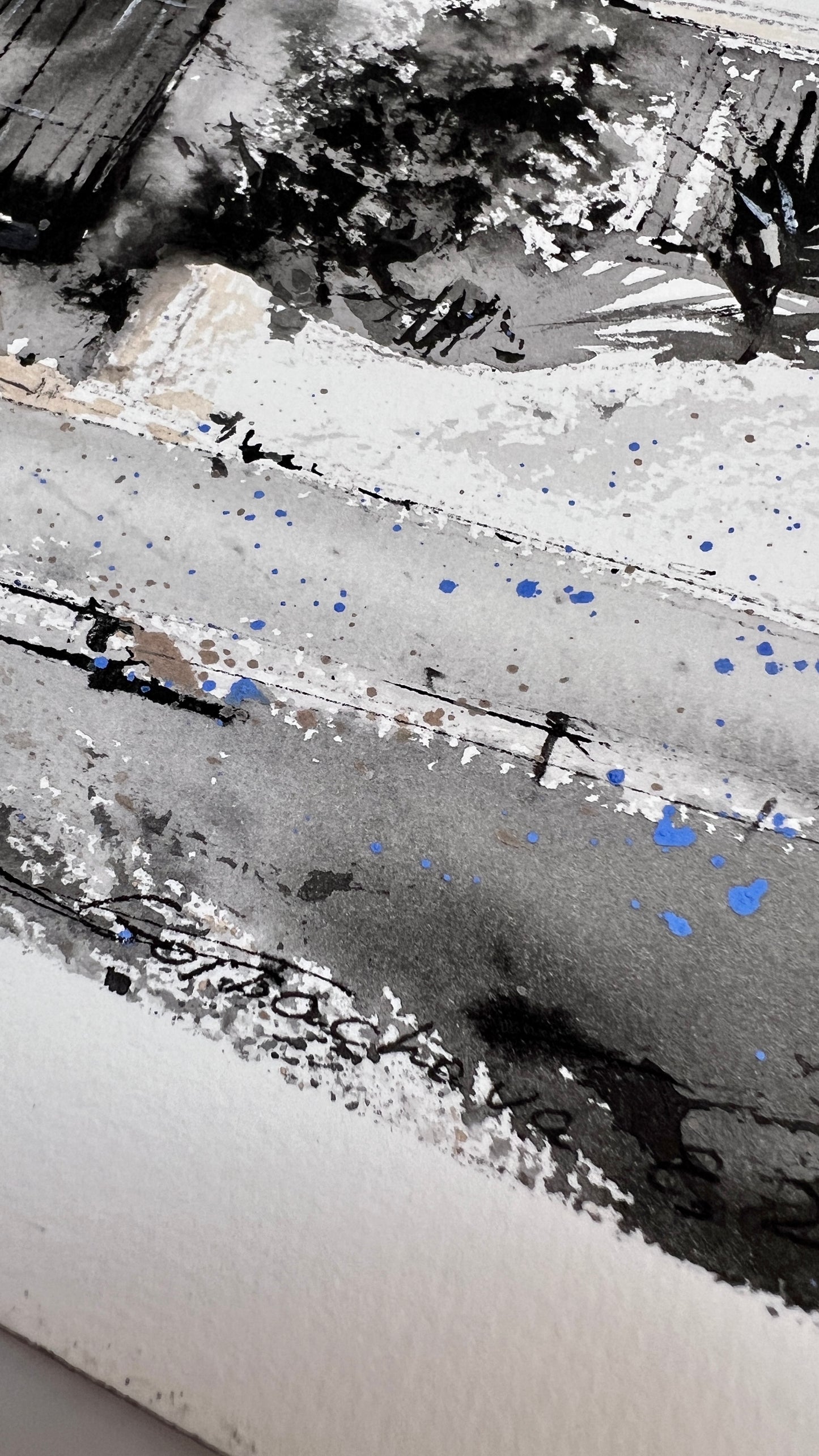 Original Spanish Villa Watercolor Art, "Sunlit Serenity",  9x12 in