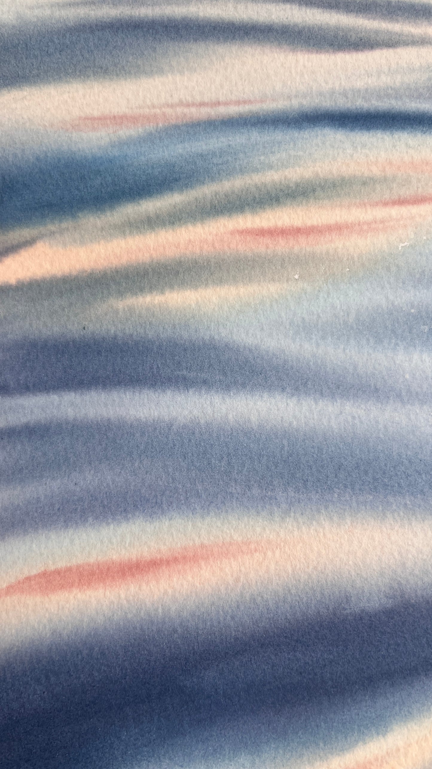 Pastel Sea Watercolor Painting, Sailboat at Sunset, Original Ocean Artwork, Sunset Yacht Song 12x16