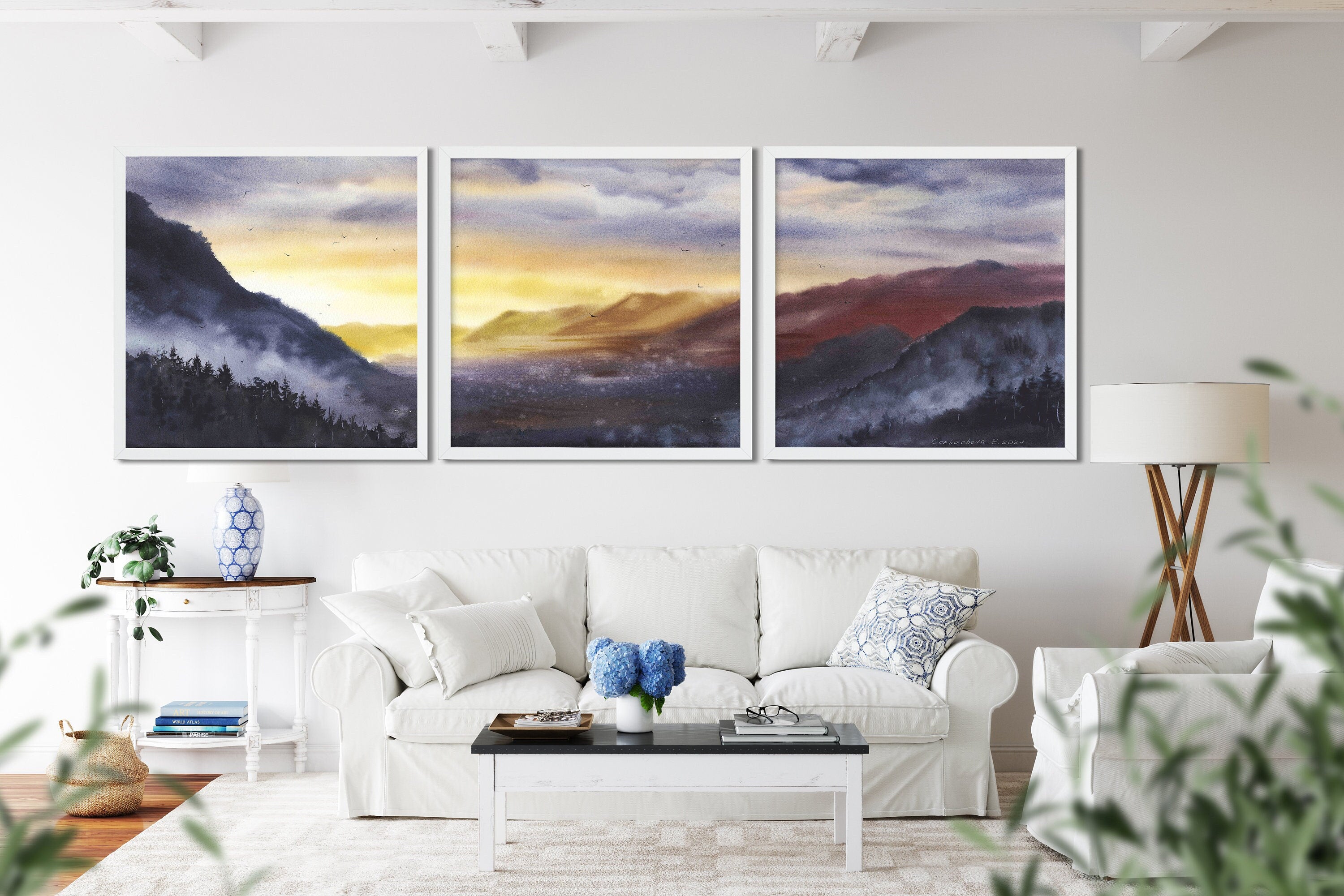 Reserved. outlets Lot of 3 paintings. See photos