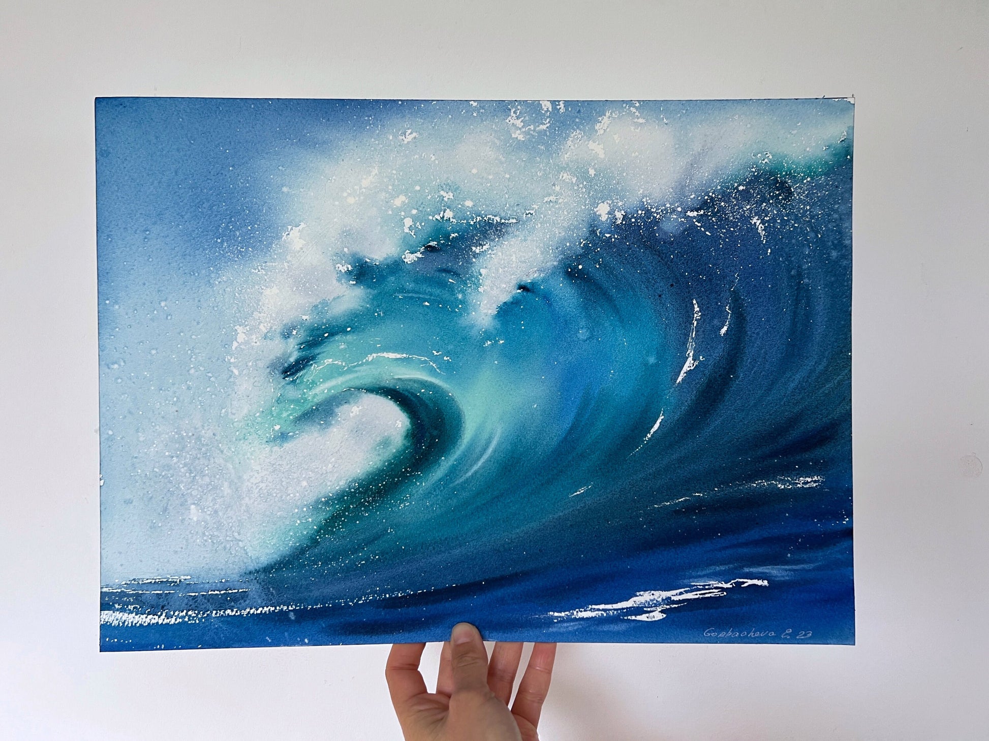 tidal wave art
